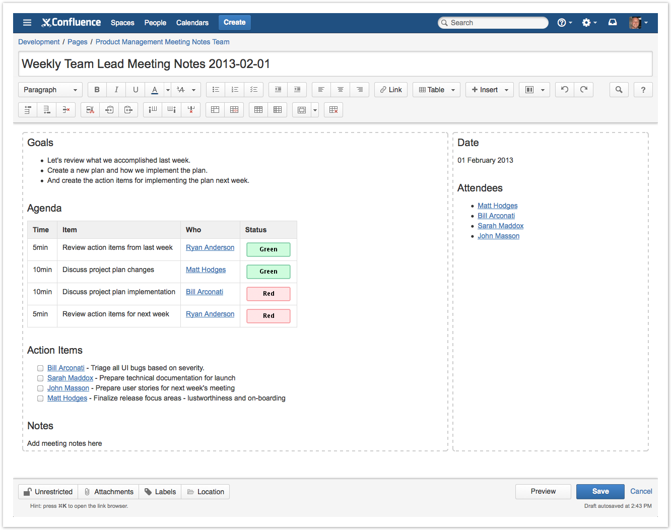 Demonstration Space > A quick look at the editor (step 2 of 9) > step-2-image-1-confluence-demo-space.png